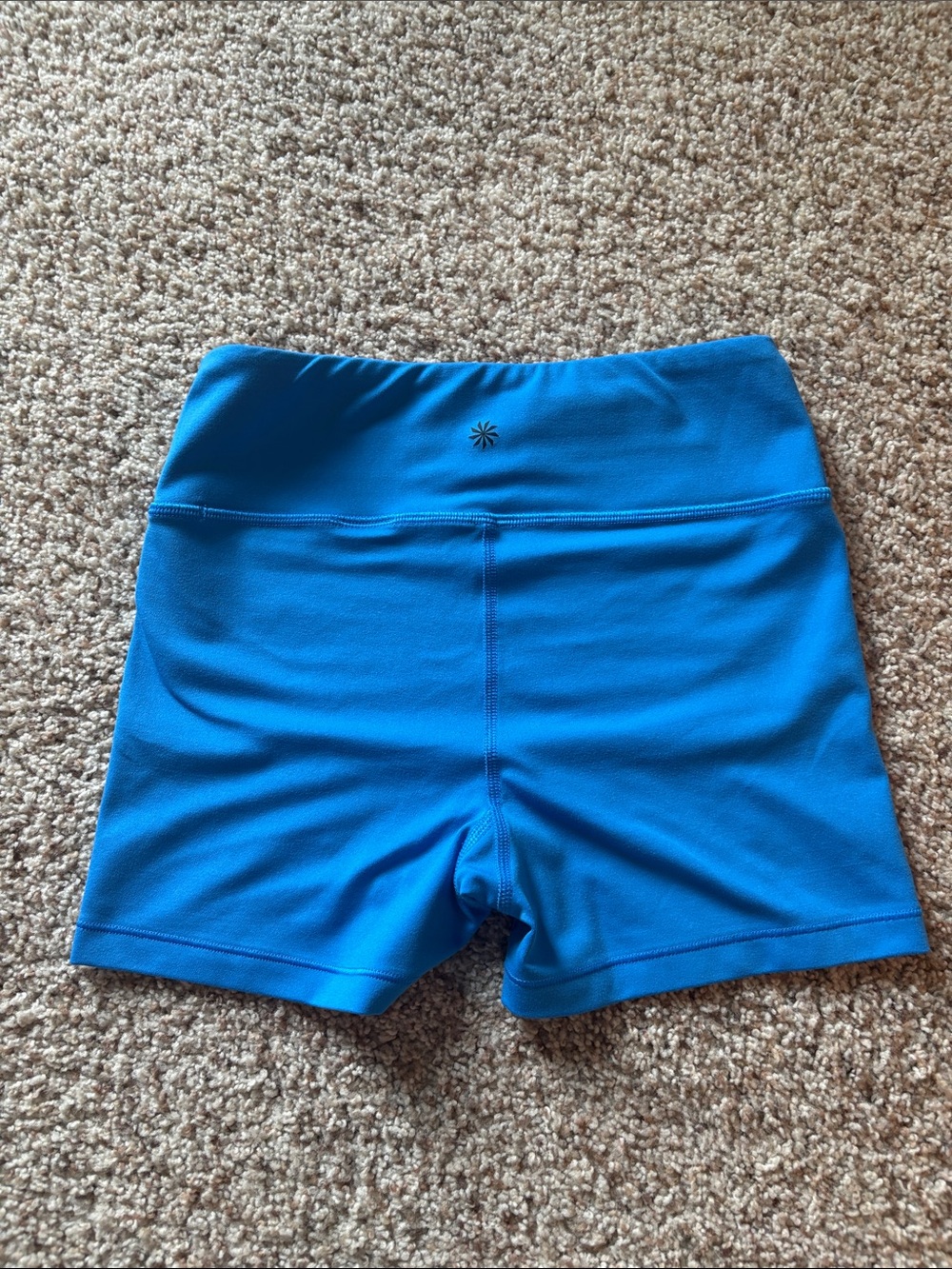 Athleta Girl Blue Biker Shorts